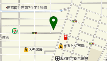 リパーク南住吉2丁目の地図画像