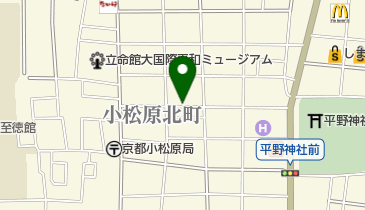 リパーク平野神社西の地図画像