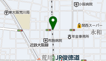 リパーク東大阪永和1丁目の地図画像