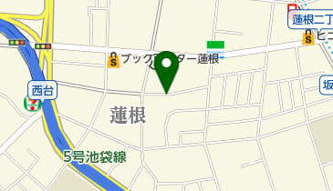 リパーク蓮根1丁目の地図画像