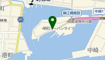 リパーク明石中崎2丁目の地図画像