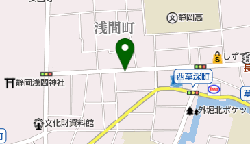 リパーク静岡西草深町の地図画像