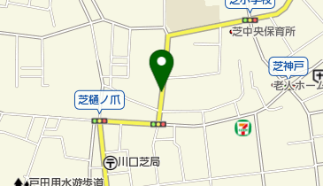 リパーク川口芝の地図画像