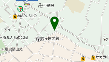 リパーク西ケ原3丁目の地図画像