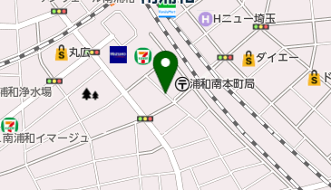 南浦和駅西口の地図画像