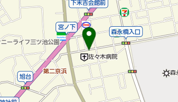 リパーク横浜下末吉1丁目第4の地図画像