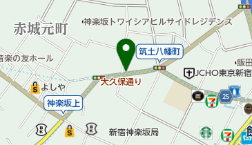 リパーク筑土八幡町第2の地図画像