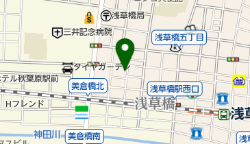 リパーク浅草橋4丁目の地図画像