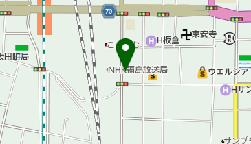 リパーク福島早稲町の地図画像