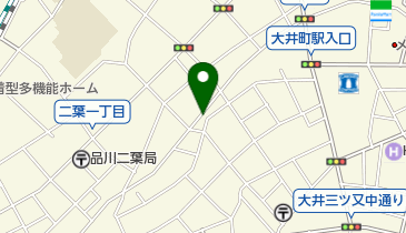 リパーク大井2丁目第6の地図画像