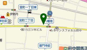 リパーク府中宮町1丁目の地図画像