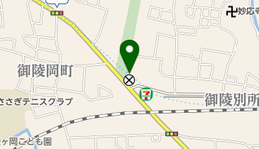 リパーク山科御陵の地図画像