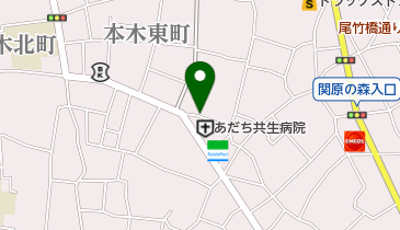 リパーク本木2丁目の地図画像