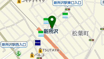 リパーク新所沢松葉町第4の地図画像