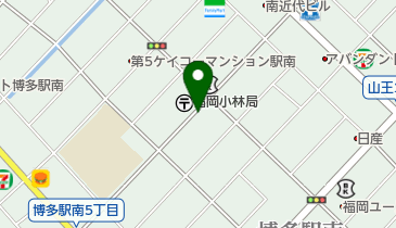 リパーク博多駅南4丁目の地図画像