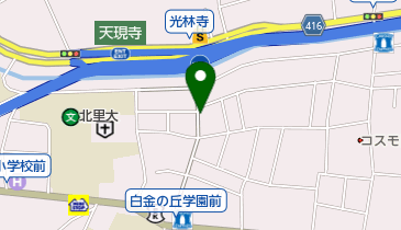 リパーク港区白金3丁目第6の地図画像