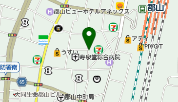 リパーク郡山駅前1丁目第2の地図画像