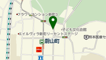 リパーク熊本新町1丁目の地図画像