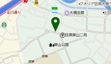 リパーク目黒東山3丁目の地図画像
