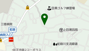 リパーク上目黒4丁目第2の地図画像