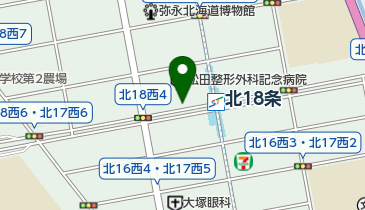 リパーク札幌北18西4の地図画像