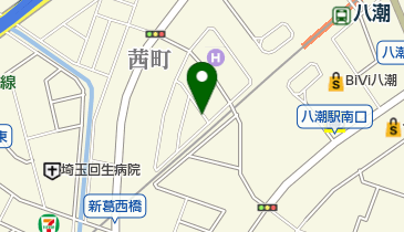 リパーク八潮駅前第2の地図画像
