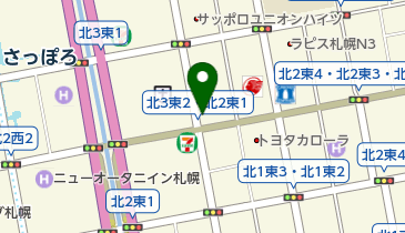 リパーク札幌北3東2の地図画像