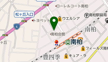 リパーク南柏駅前第3の地図画像