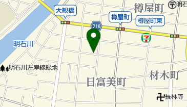 リパーク明石日富美町の地図画像