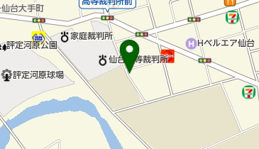 リパーク仙台高裁前の地図画像