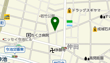 リパーク仲田2丁目第3の地図画像