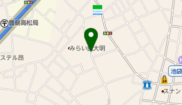 リパーク池袋3丁目第6の地図画像