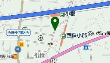 リパーク小郡駅前の地図画像