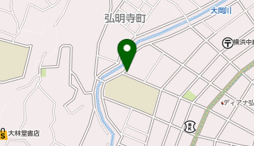 リパーク横浜大橋町2丁目の地図画像