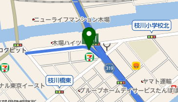 リパークワイド枝川2丁目第3の地図画像