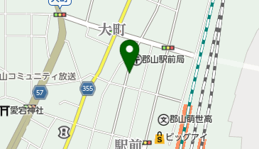 リパーク郡山駅前2丁目第3の地図画像