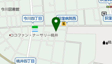 リパーク桃井4丁目第3の地図画像
