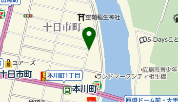 リパーク広島本川町2丁目第5の地図画像