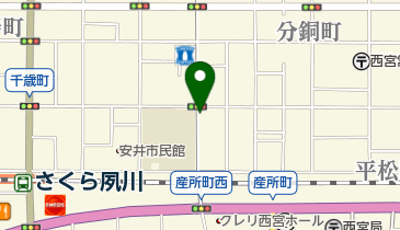 リパーク西宮平松町の地図画像