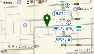 リパーク岡山下石井2丁目の地図画像