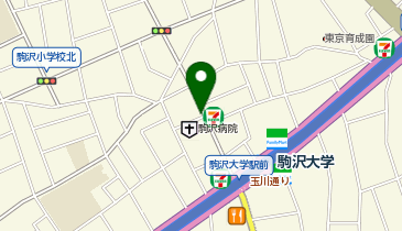 リパーク駒沢2丁目第6の地図画像