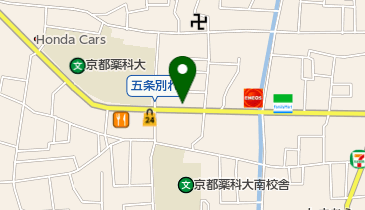 リパーク京都薬科大学前の地図画像