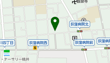 リパーク杉並今川3丁目第3の地図画像
