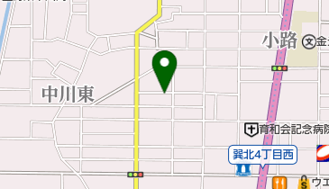 リパーク巽北3丁目の地図画像