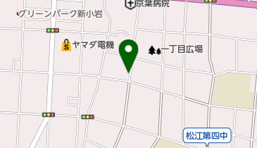 リパーク松江2丁目の地図画像