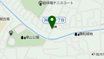 リパーク浜田山2丁目の地図画像