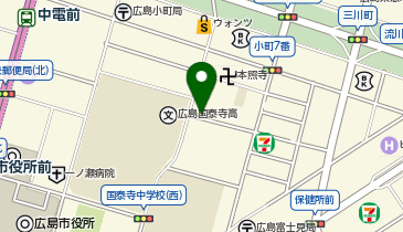 リパーク広島小町第4の地図画像