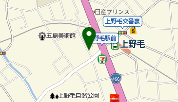 リパーク上野毛3丁目の地図画像