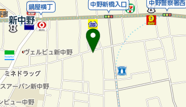 リパーク中野本町4丁目第3の地図画像