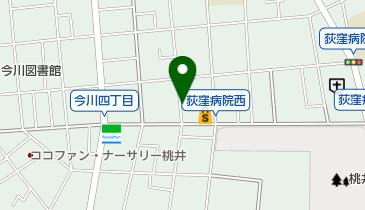 リパーク杉並今川3丁目第4の地図画像